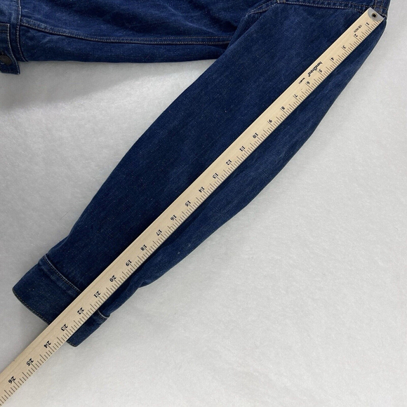 RARE Levi's White Tab 'Big E' Type 3 Vintage 60's/70's Denim Trucker Jean Jacket - Picture 6 of 15